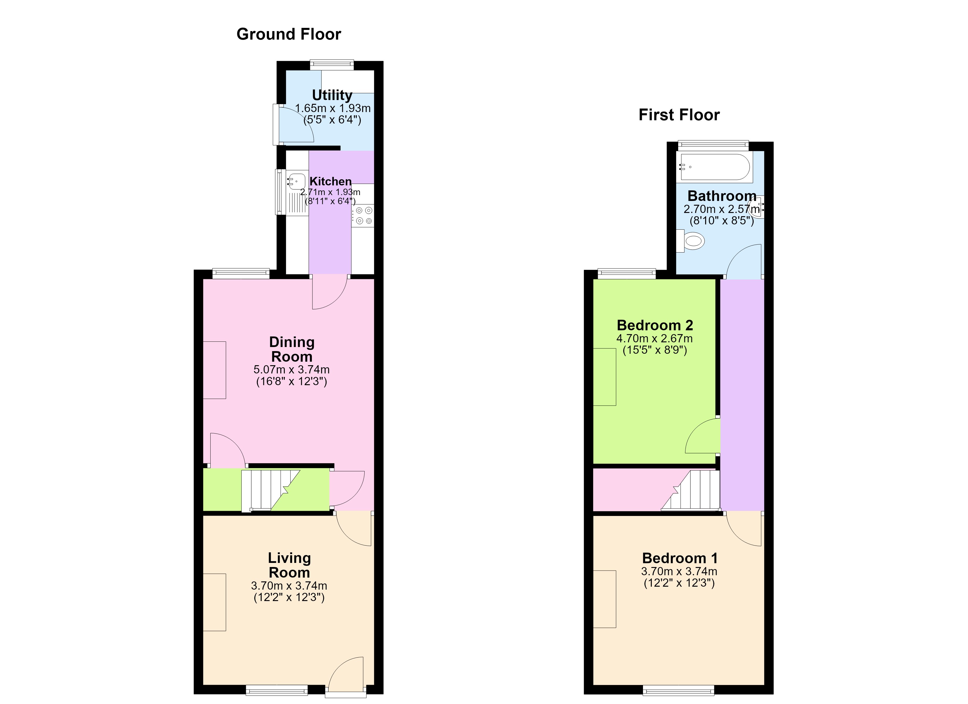 14, Stanhope Street, NOTTINGHAM floorplan