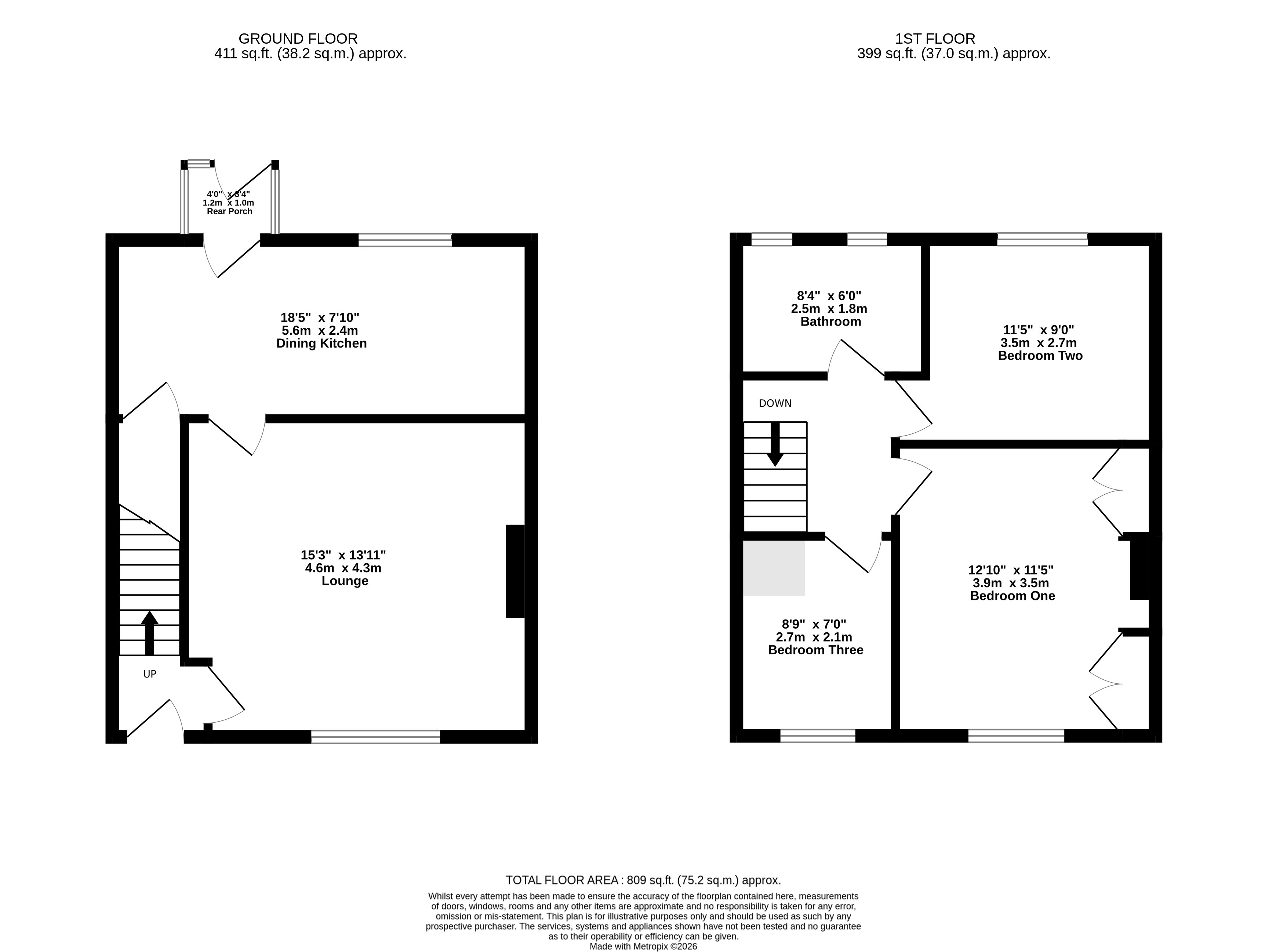 32, Hazel Grove, Huddersfield floorplan