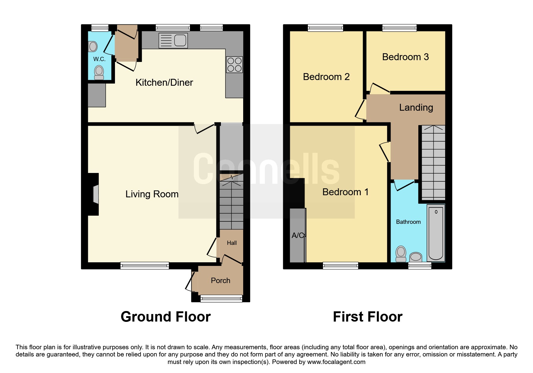 4, Hill View, TAUNTON floorplan