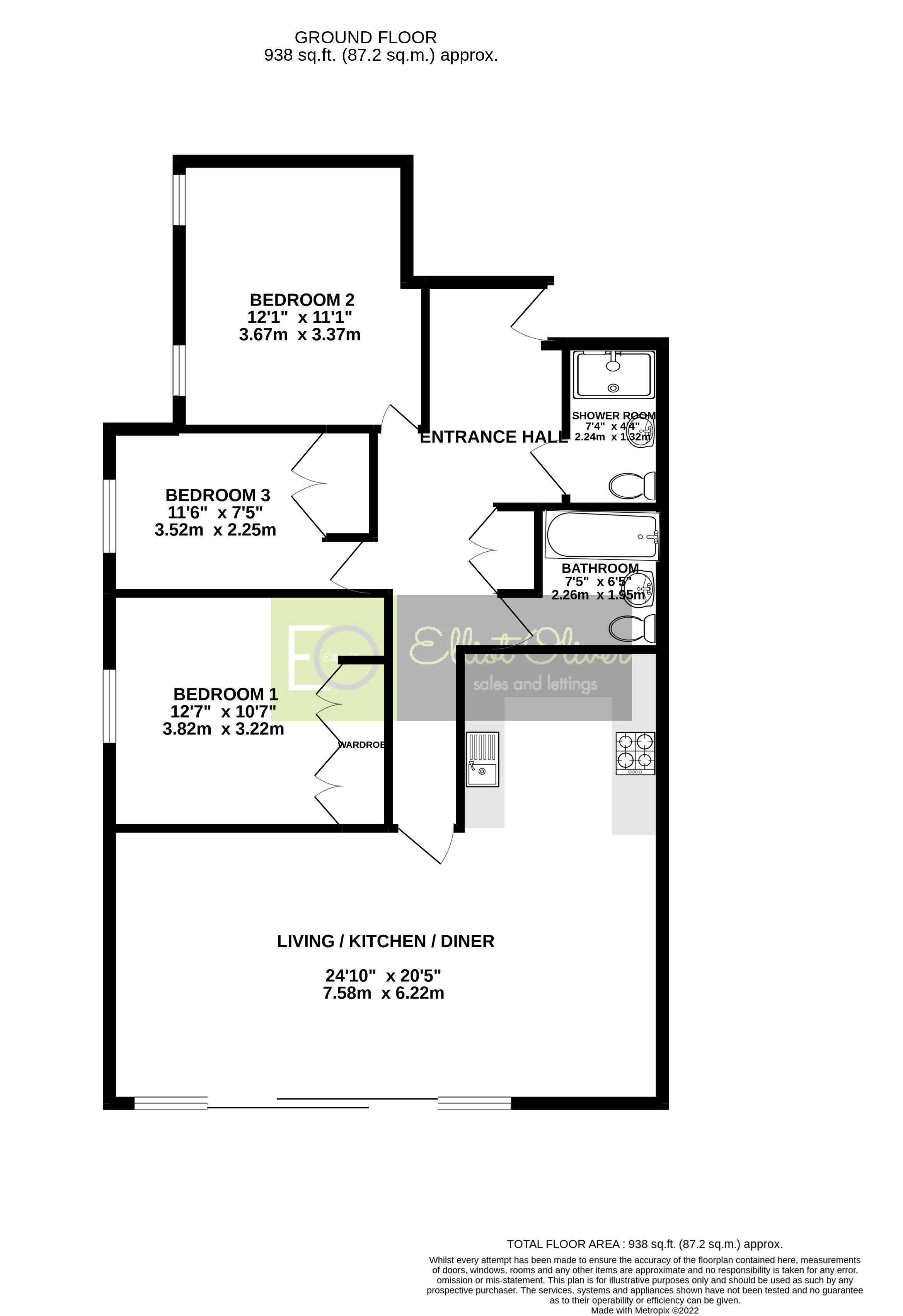 2, Western Court, Cheltenham floorplan