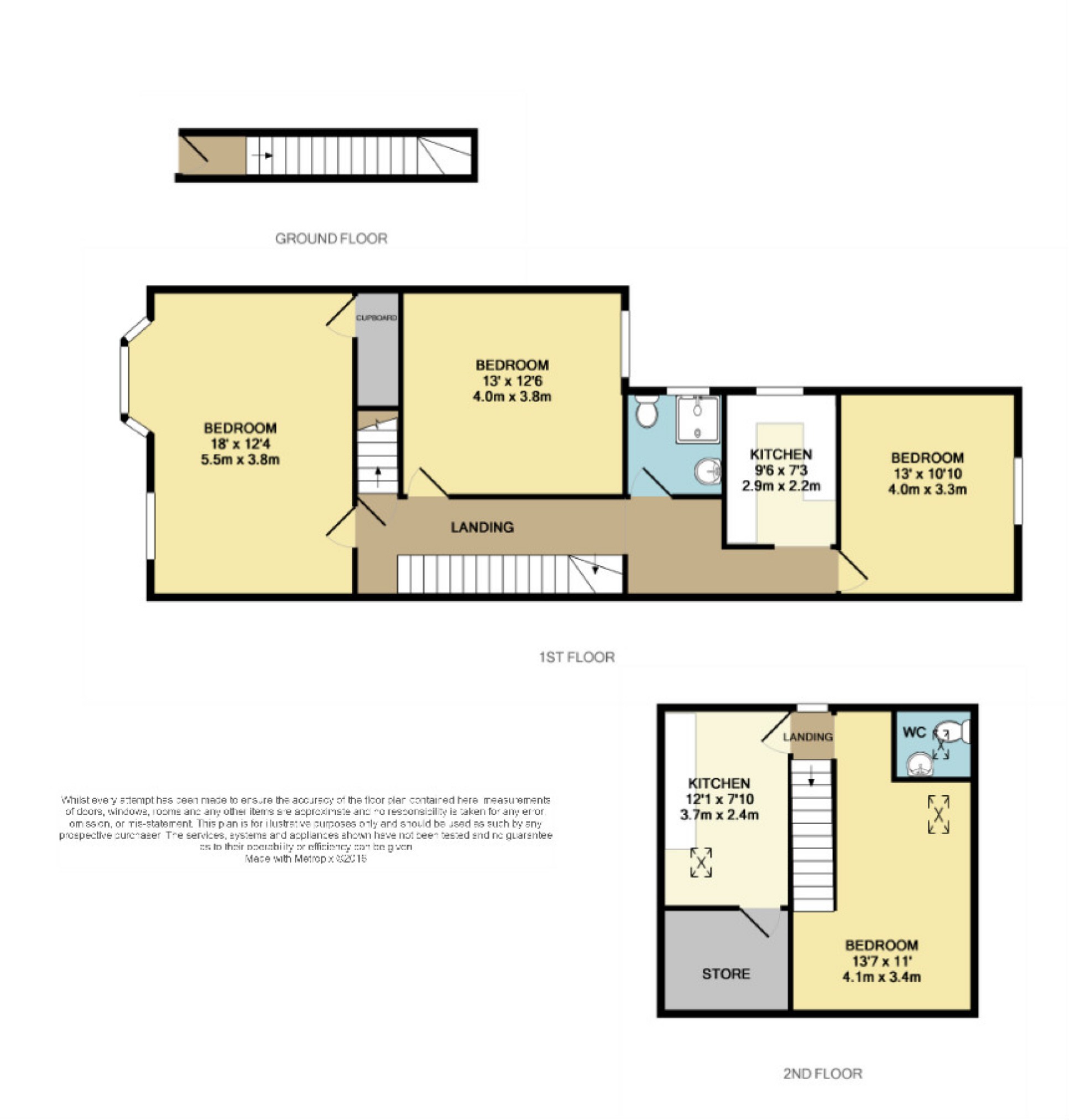 3 Bedrooms Flat for sale in High Street, Hoddesdon, Hertfordshire EN11