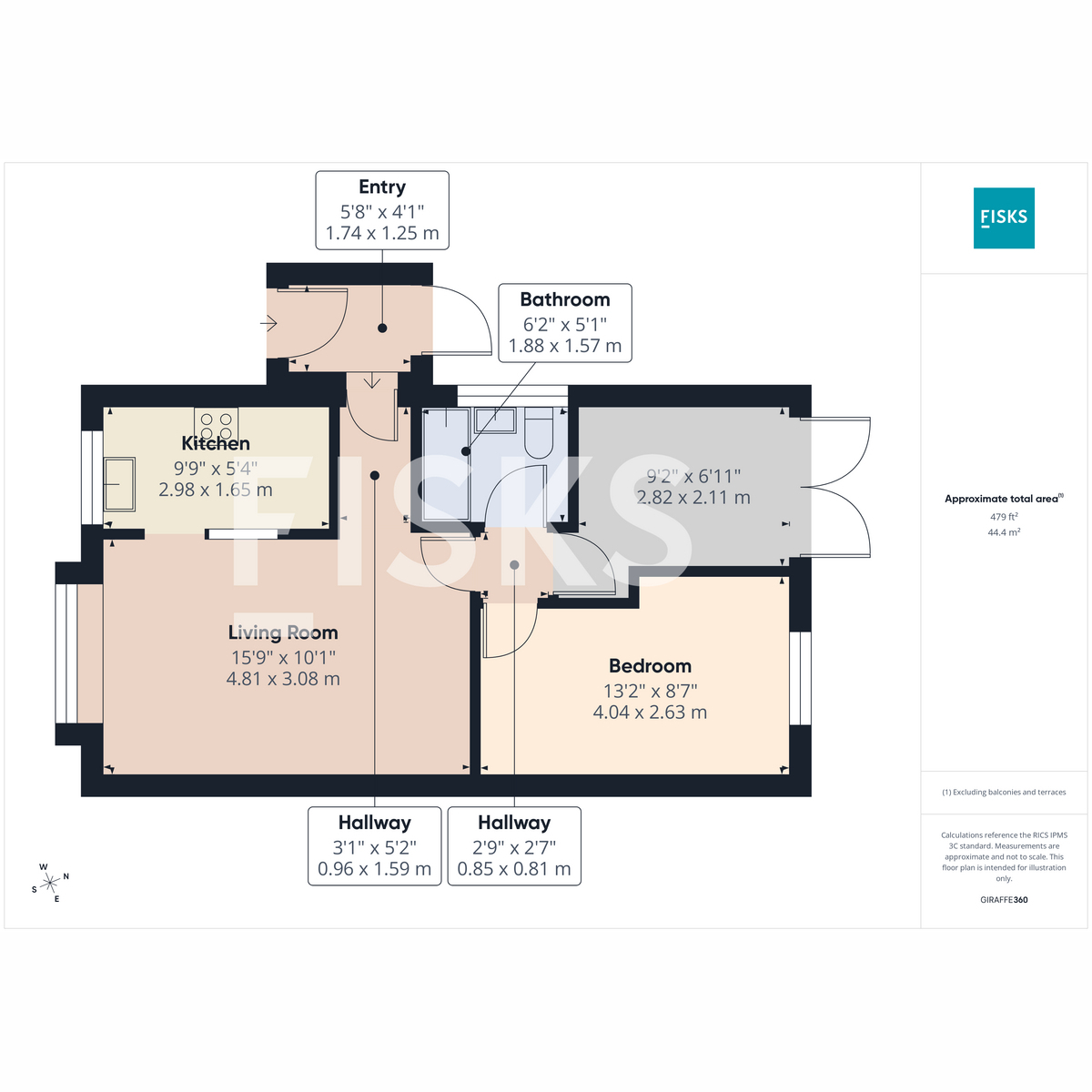 19, Headcorn Close, Eversley floorplan