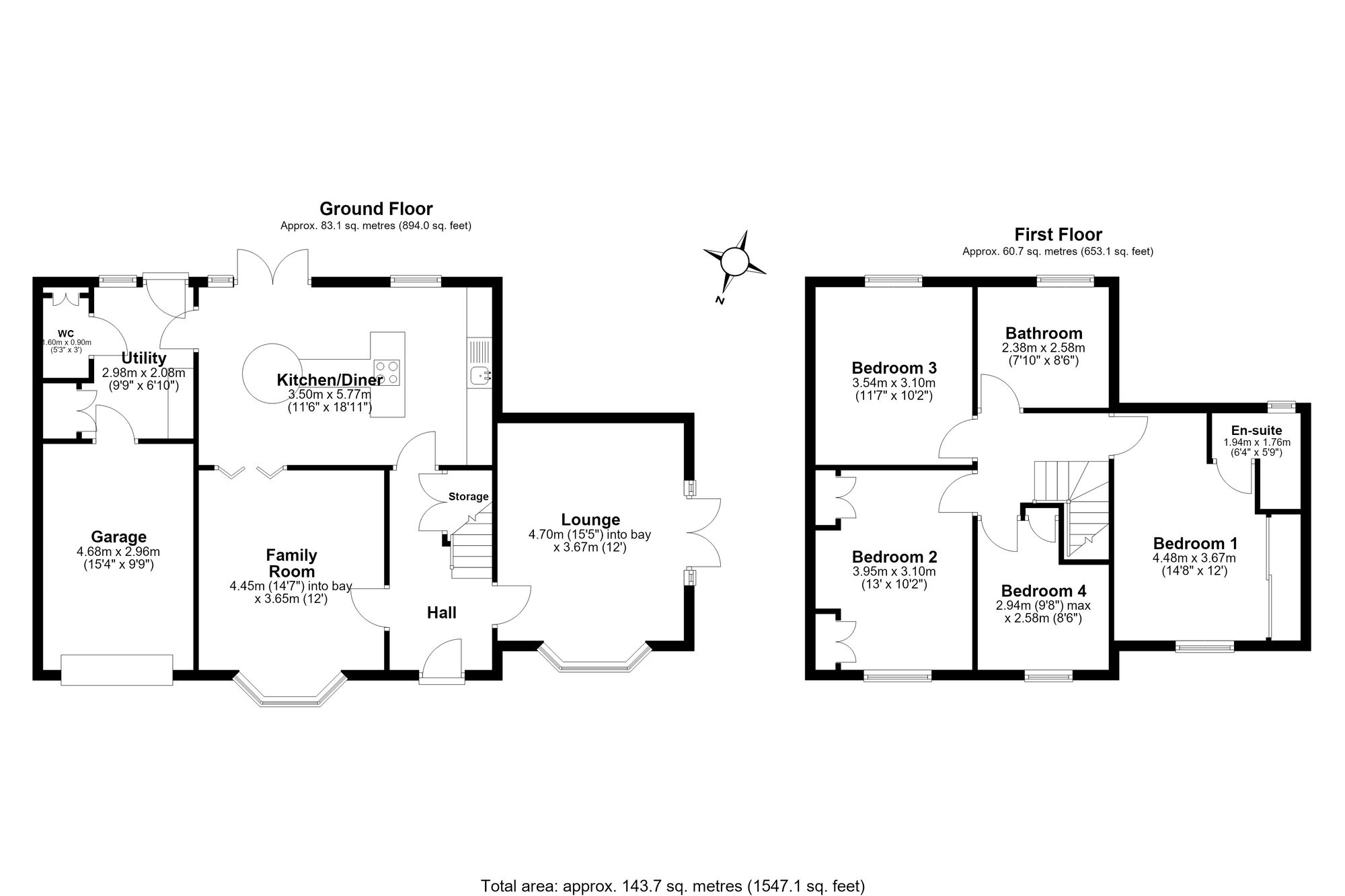 23 Worsley Road, Warrington floorplan