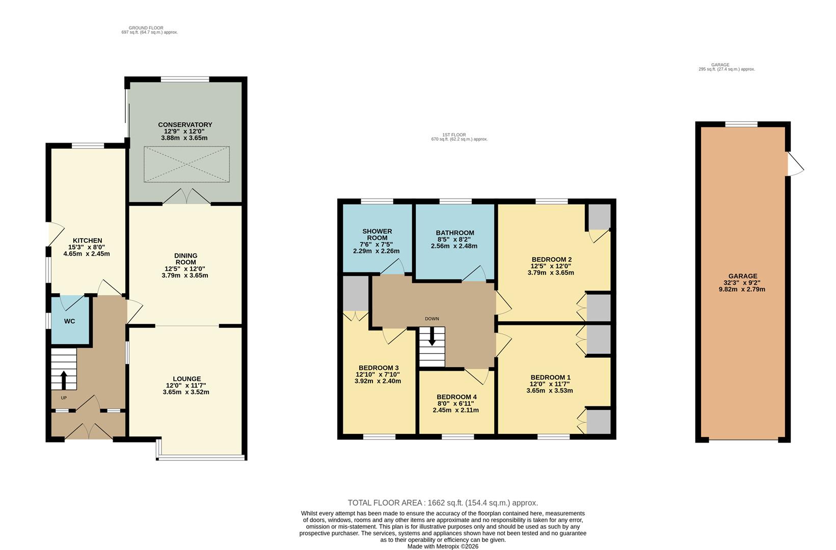 36, Glanford Road, Brigg floorplan
