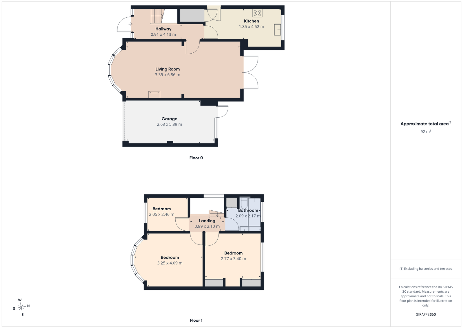 29, Oaks Crescent, Telford floorplan