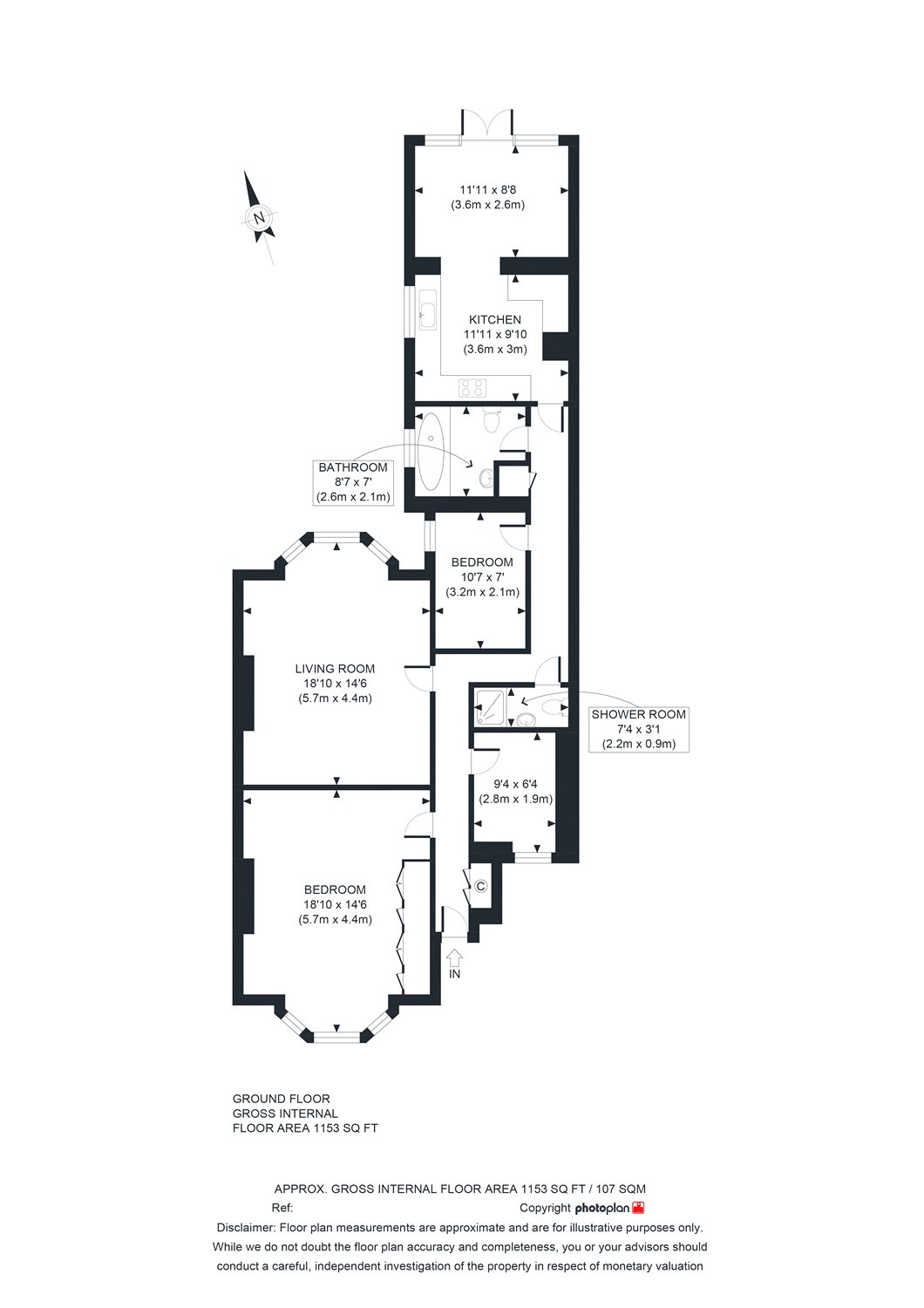3 Bedrooms Flat to rent in Goldhurst Terrace, South Hampstead, London NW6