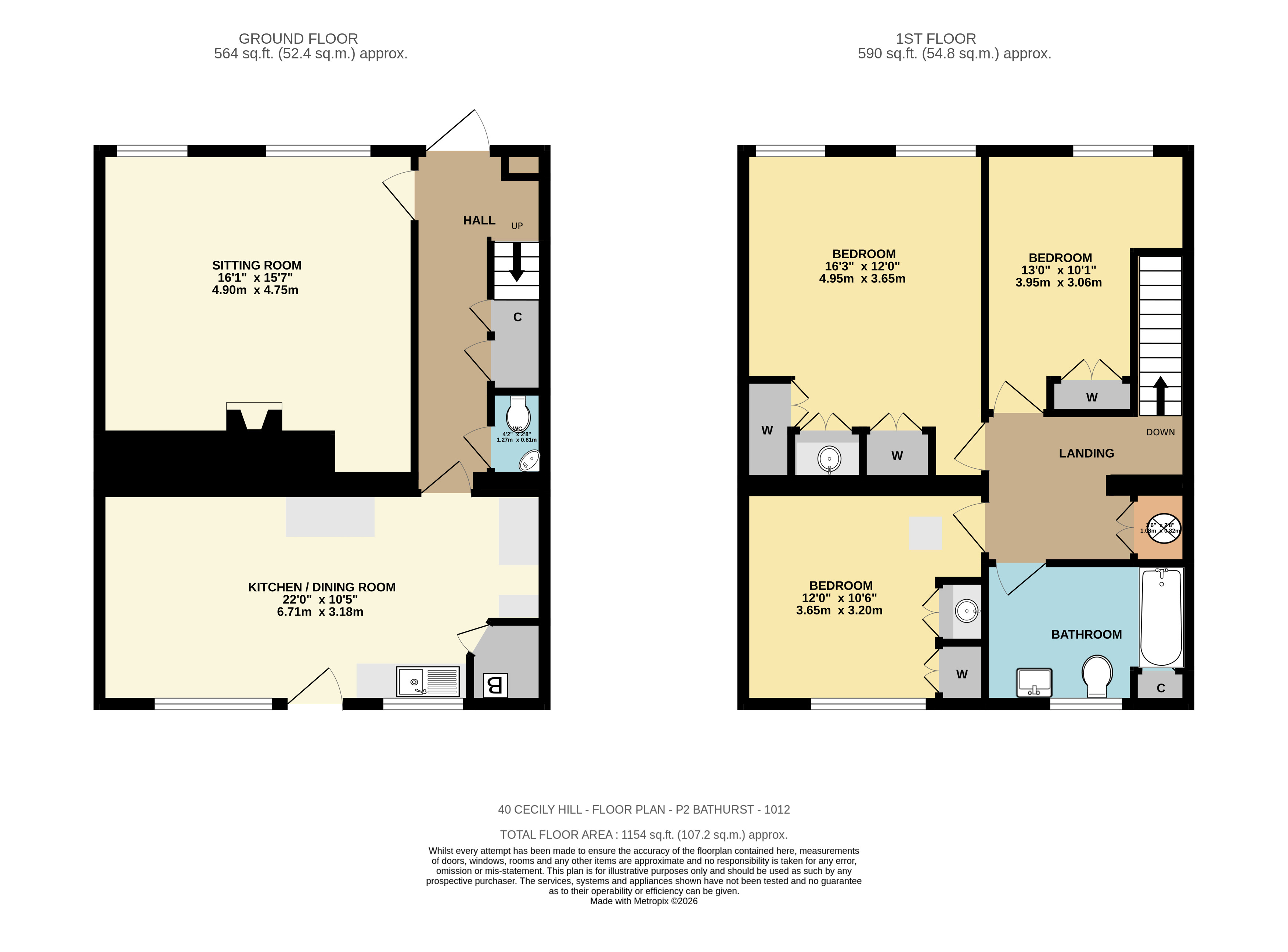 40, Cecily Hill, Gloucestershire floorplan