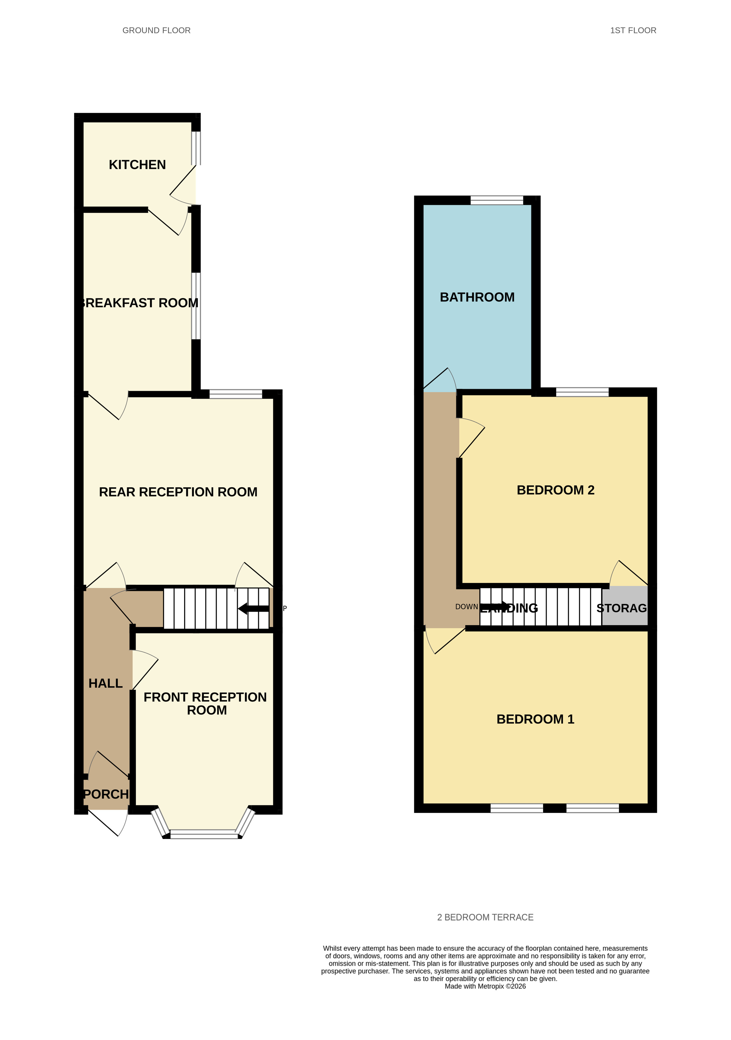 118, Mansel Road, West Midlands floorplan