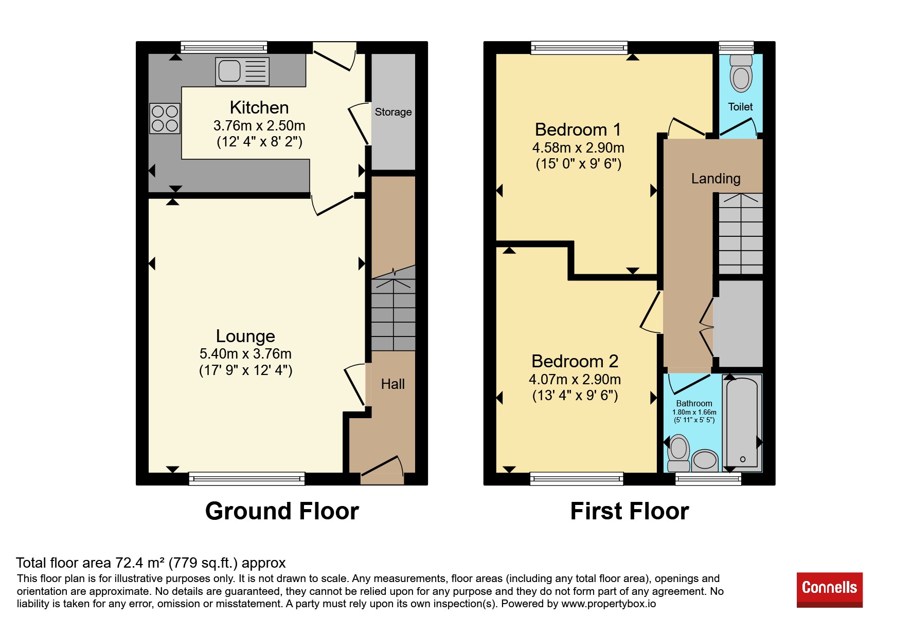 4, Gifford Walk, Stratford-Upon-Avon floorplan