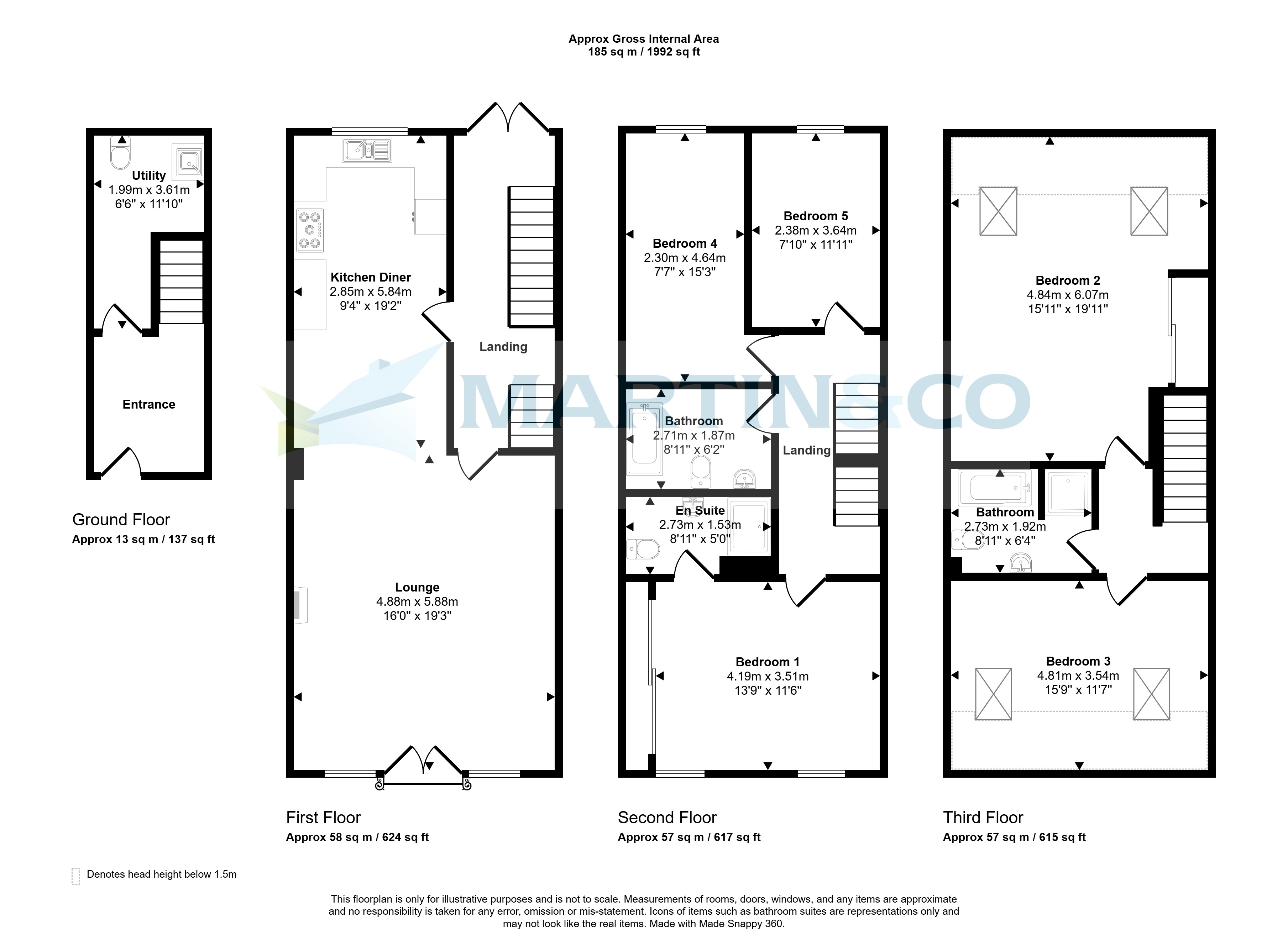 16, Waterwheel Lane, Keighley floorplan