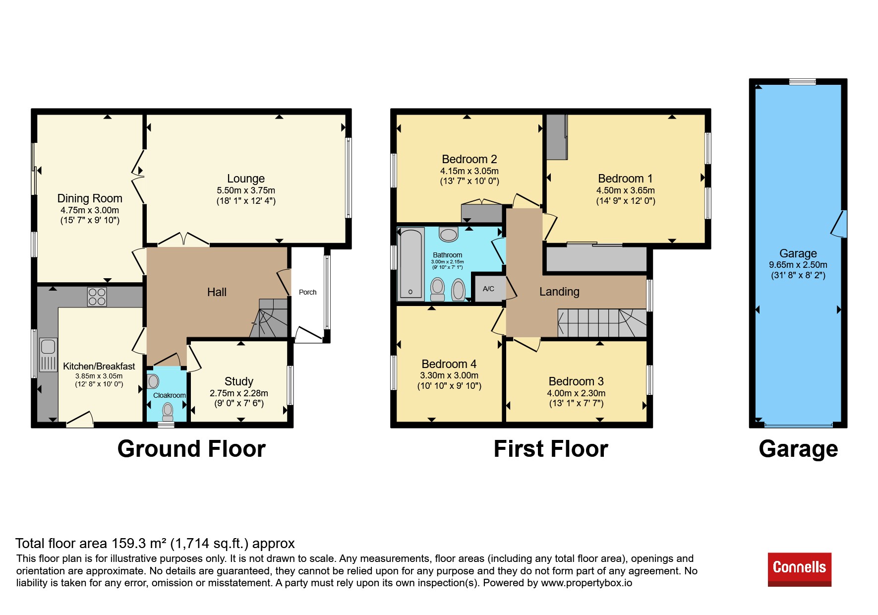 8, Websters Close, Peterborough floorplan