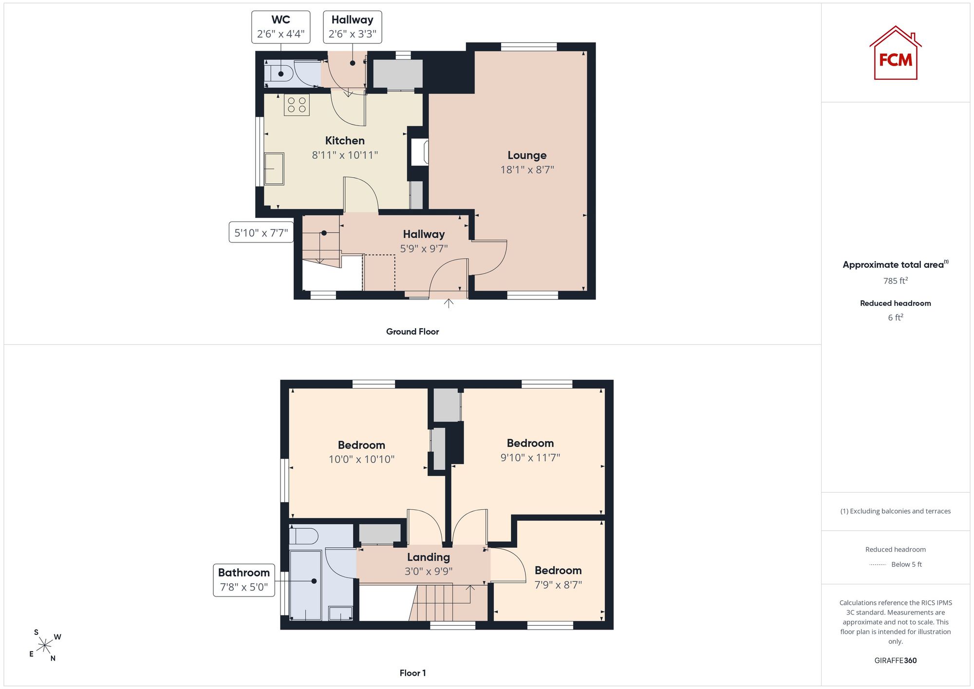 24 Princess Avenue, Workington floorplan