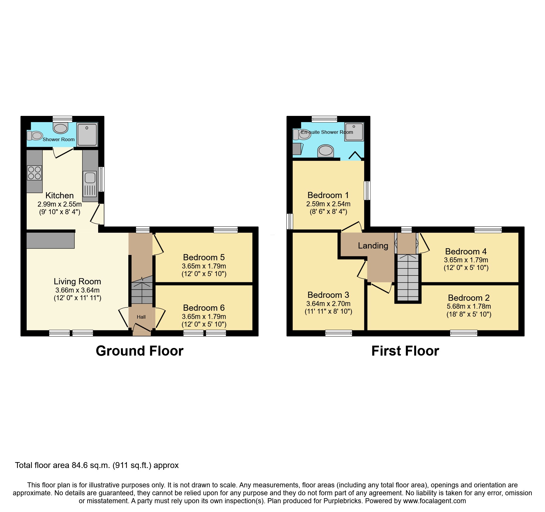 2, Rupert Road, Guildford floorplan