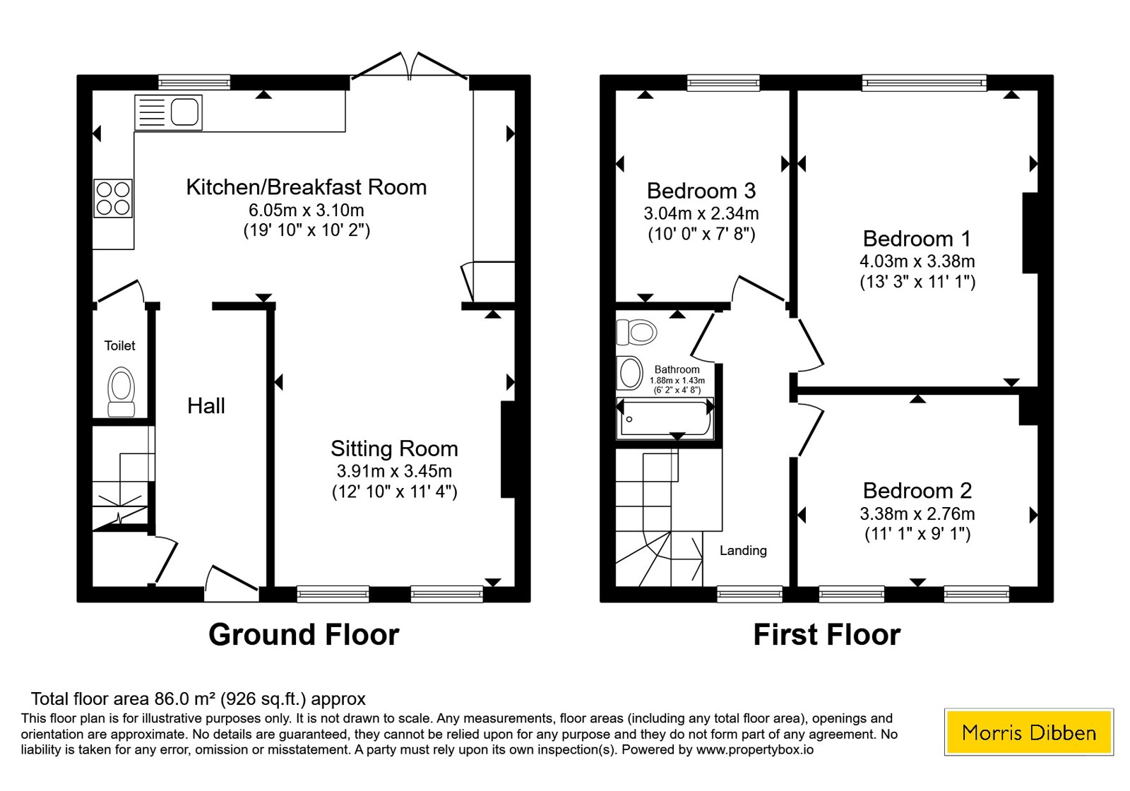 56, Kings Road, Hampshire floorplan