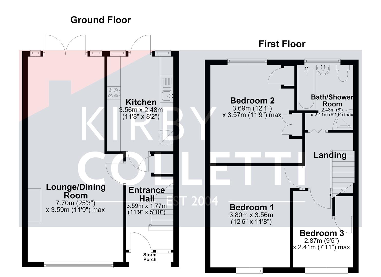 6, High Road, Wormley floorplan