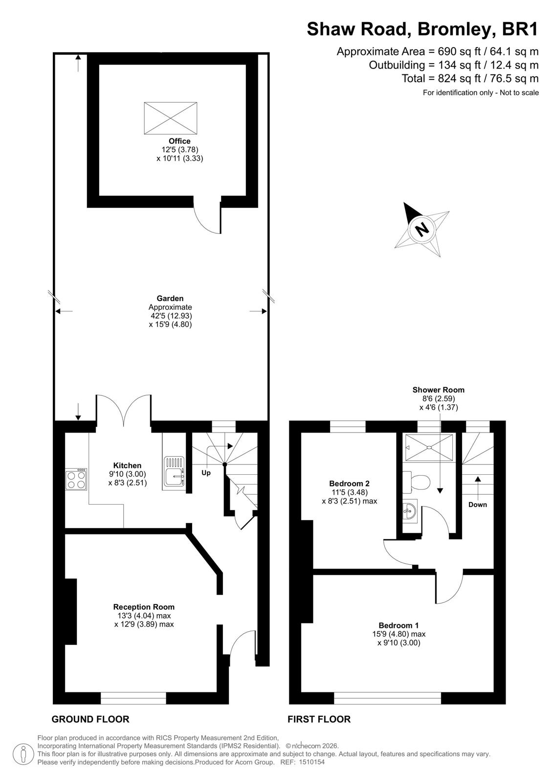 7, Shaw Road, Bromley floorplan
