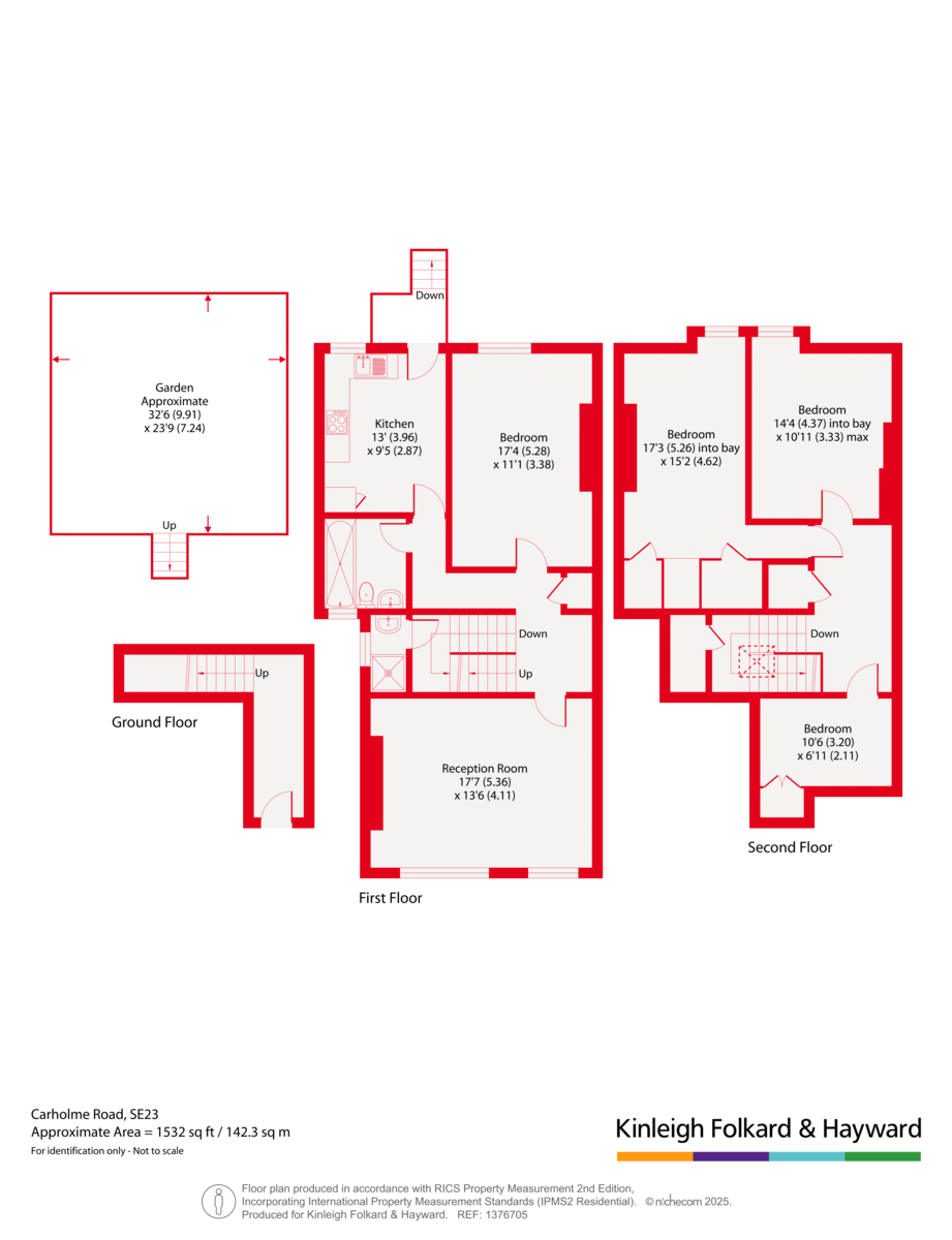 25B,, Carholme Road, London floorplan