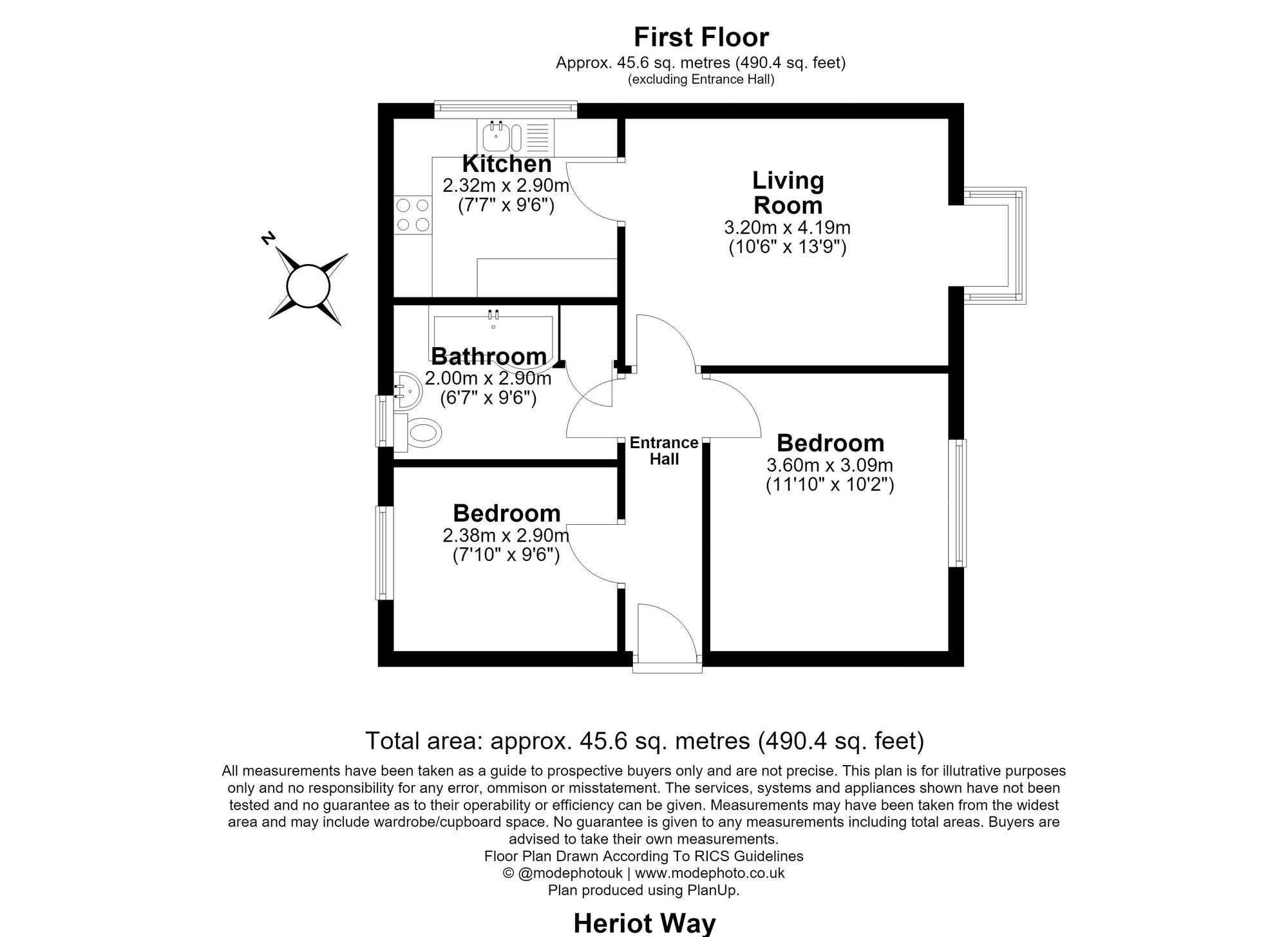 6 Heriot Way, Maldon floorplan