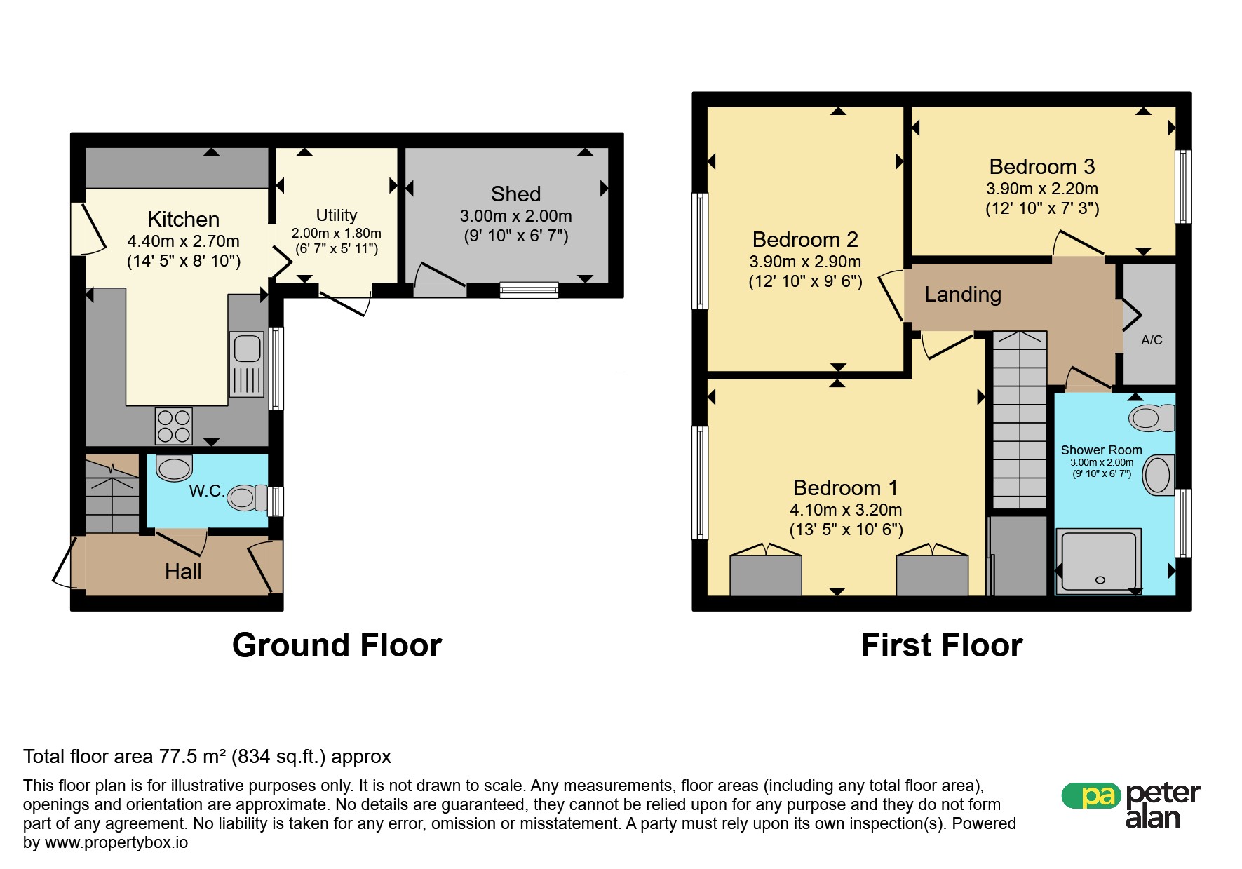 18, Clawdd Du, Monmouth floorplan