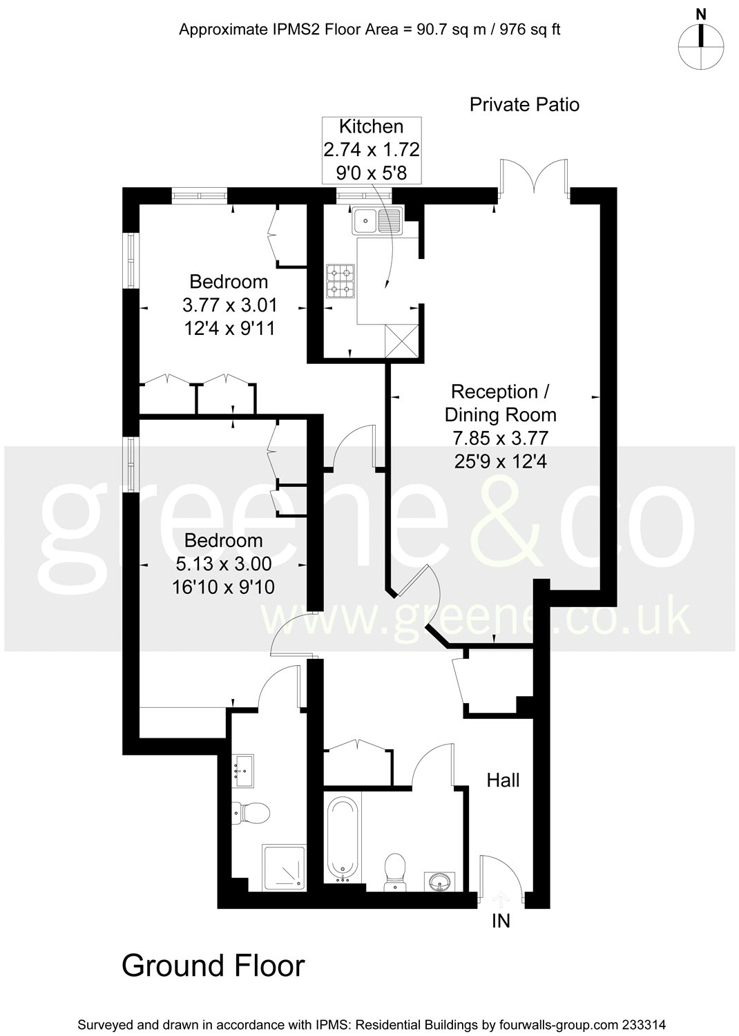 2 Bedrooms  for sale in Bishops View Court, 24A Church Crescent, London N10