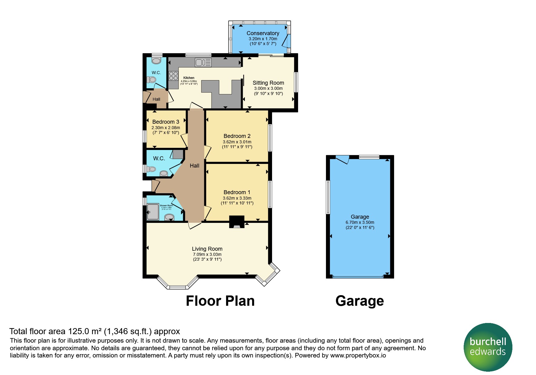98, Church Lane, NOTTINGHAM floorplan