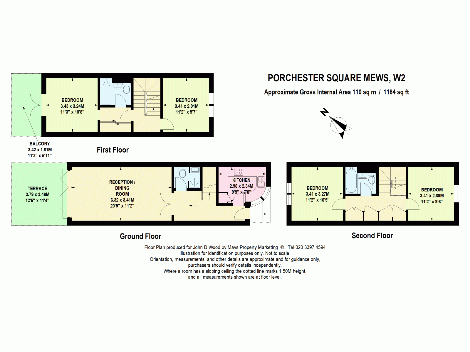 8, Porchester Square Mews, London floorplan