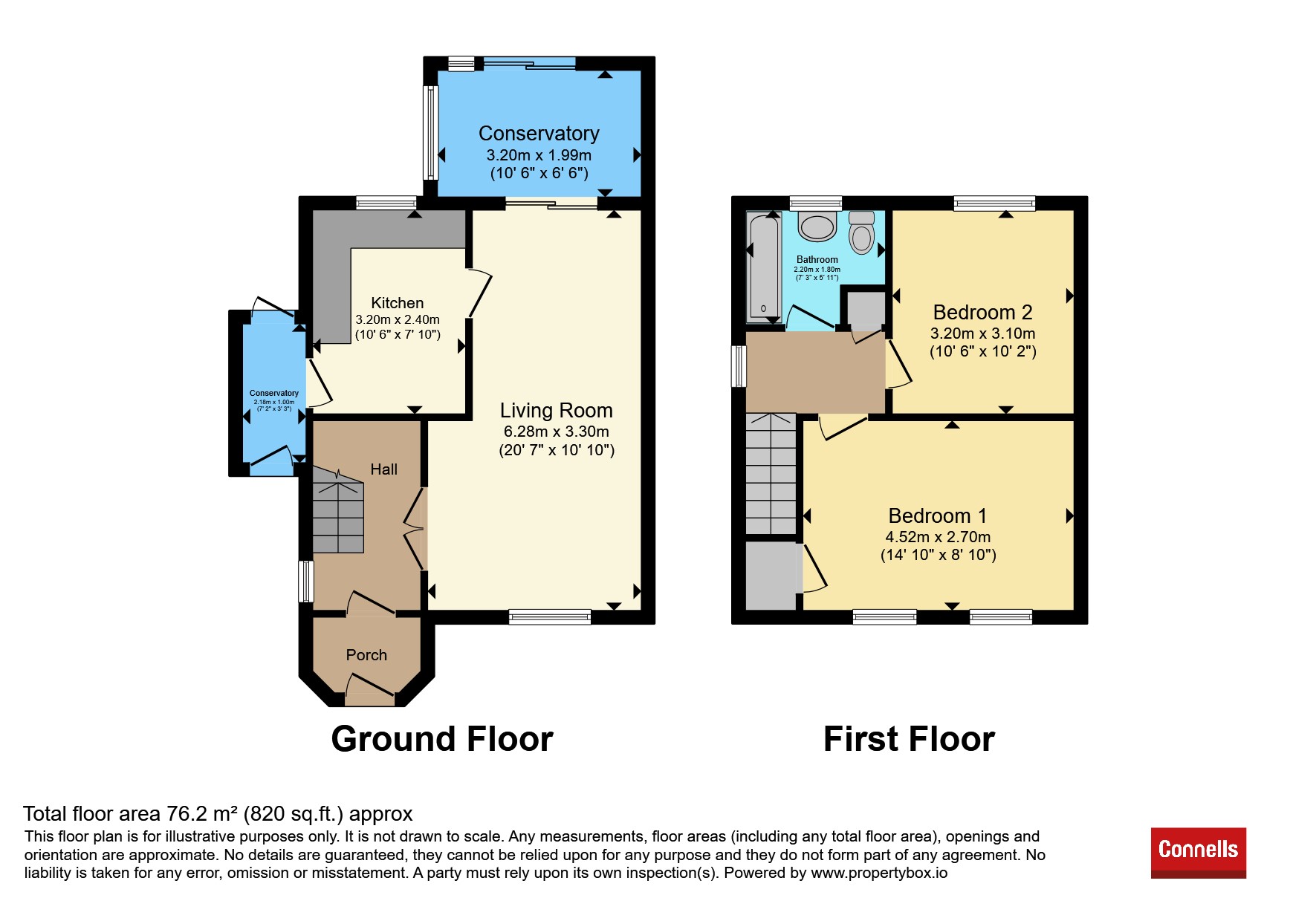 122, Kent Road, Wednesbury floorplan