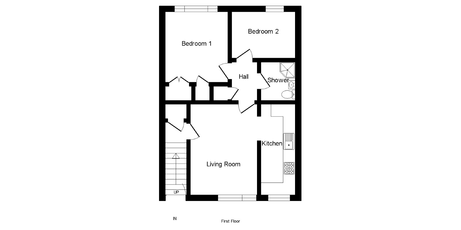2 Bedrooms Flat for sale in Clark Street, Kilmarnock, East Ayrshire KA1