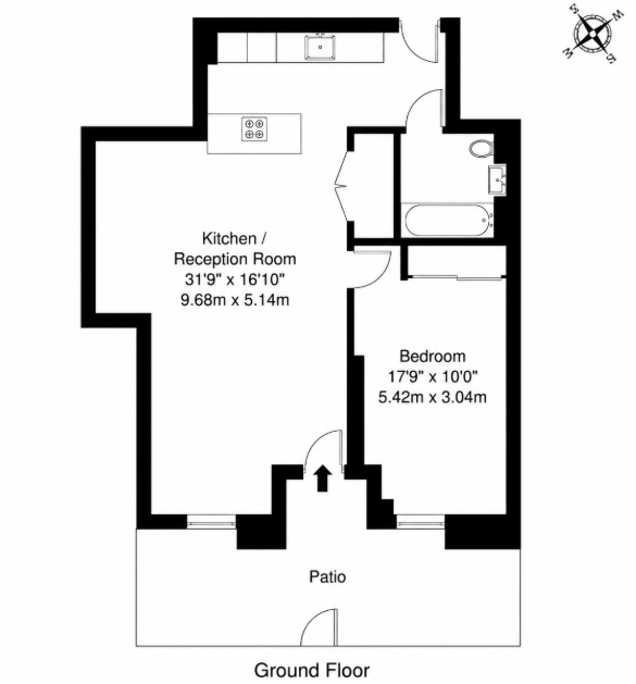Lismore Boulevard, 47, Colindale, London floorplan