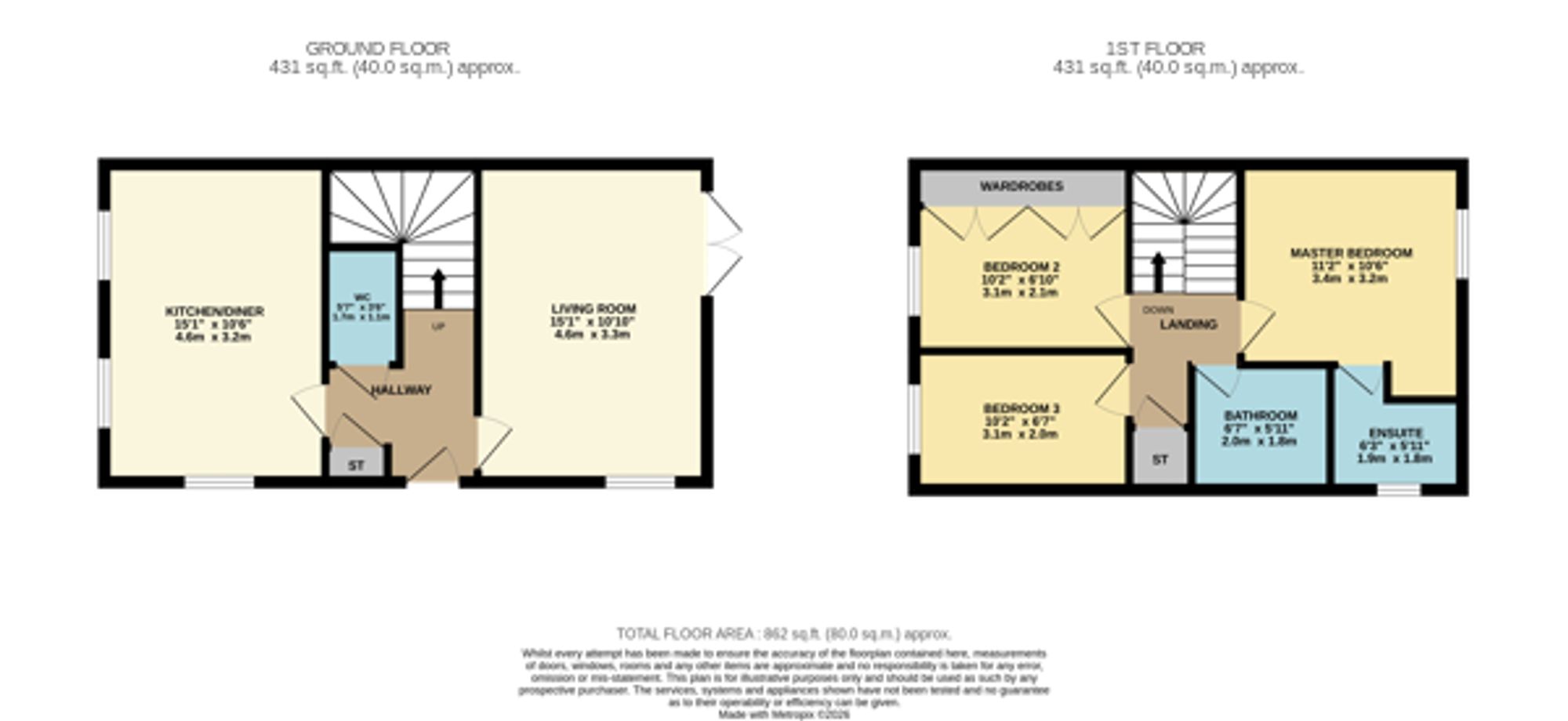 23 Redshank Avenue, Cambuslang floorplan