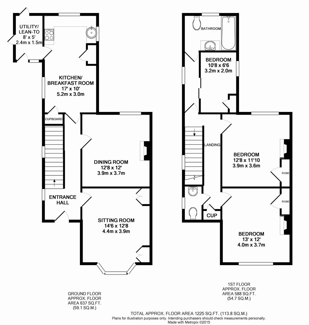 3 Bedrooms Semi-detached house to rent in Station Road, Burgess Hill RH15