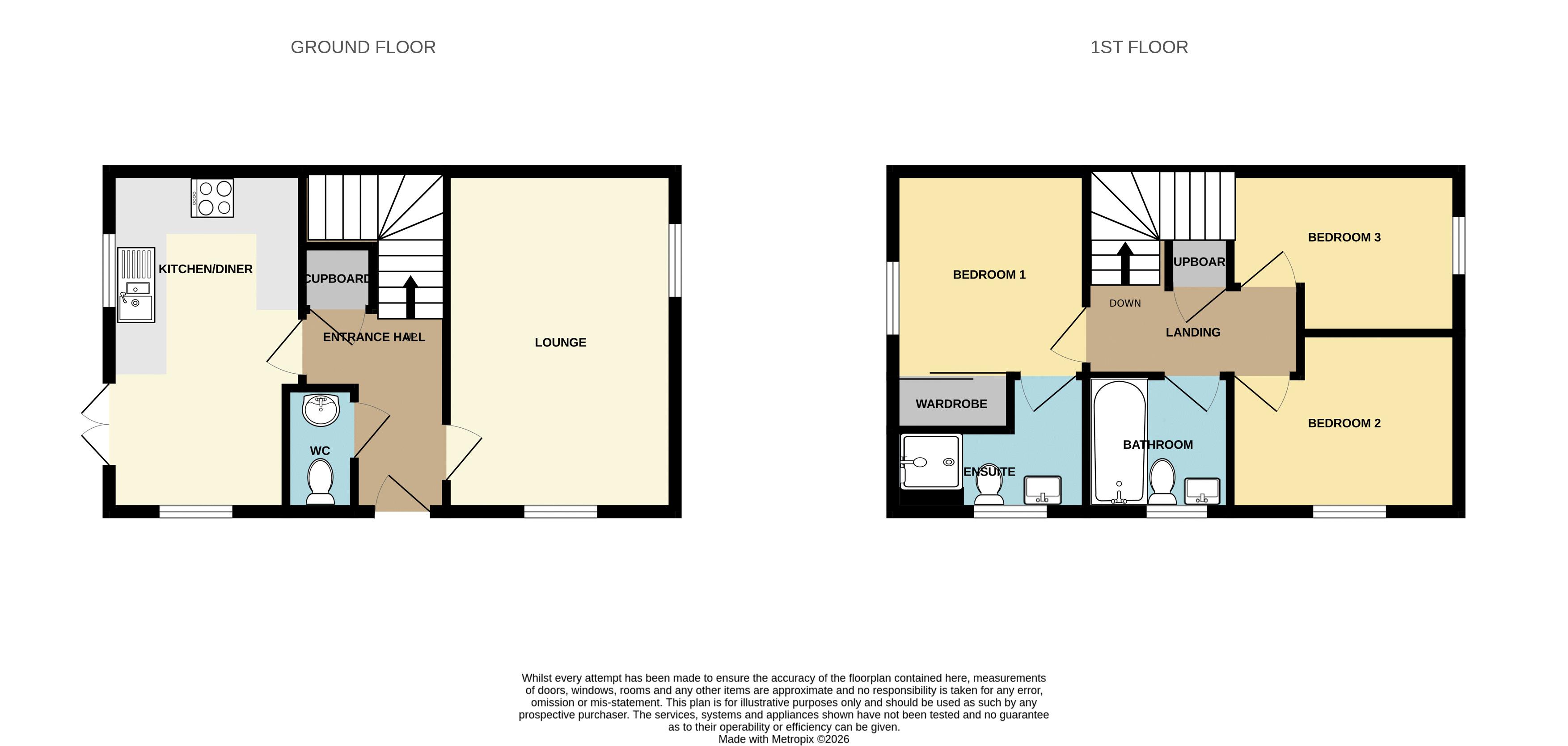 10, Blackburn Way, Weston-Super-Mare floorplan