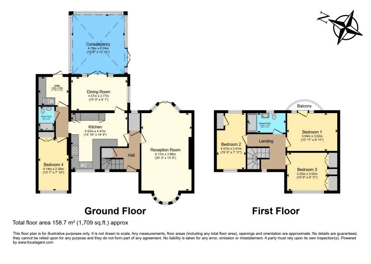 15, Neville Avenue, Lincolnshire floorplan