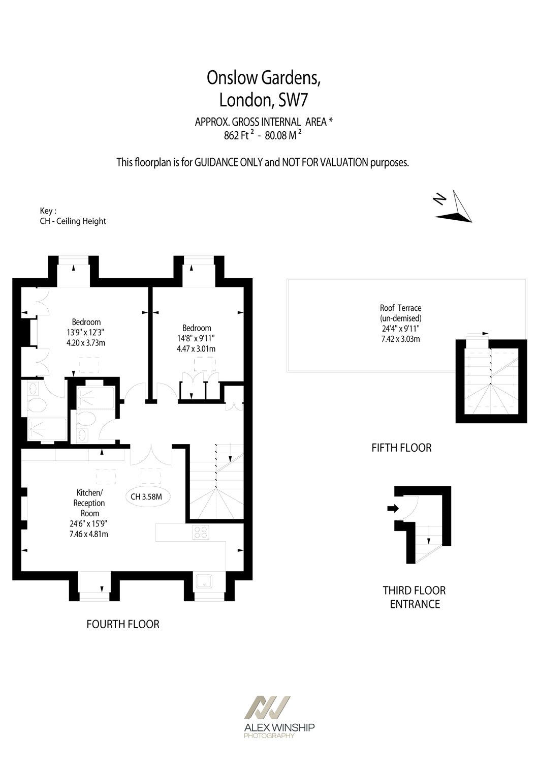 2 Bedrooms Flat for sale in Onslow Gardens, South Kensington, London SW7