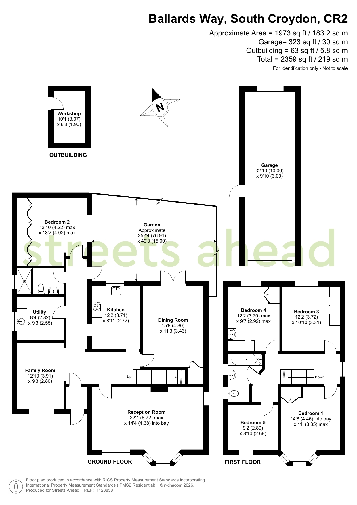 Ballards Way, South Croydon floorplan