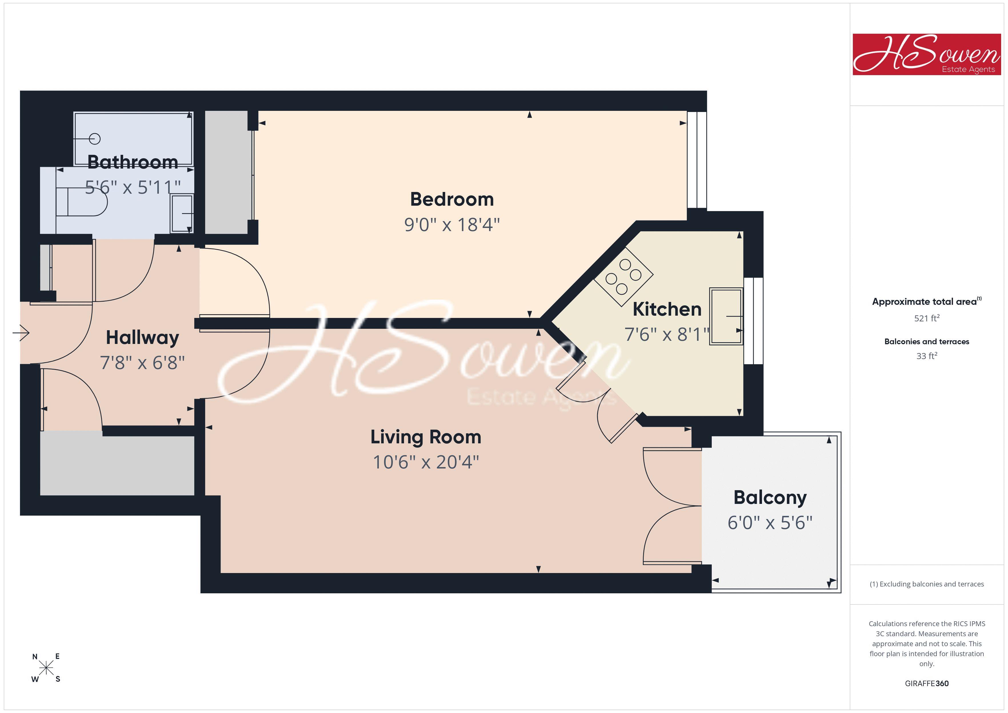 12 Charlwood Court, Chilcote Close, Torquay floorplan