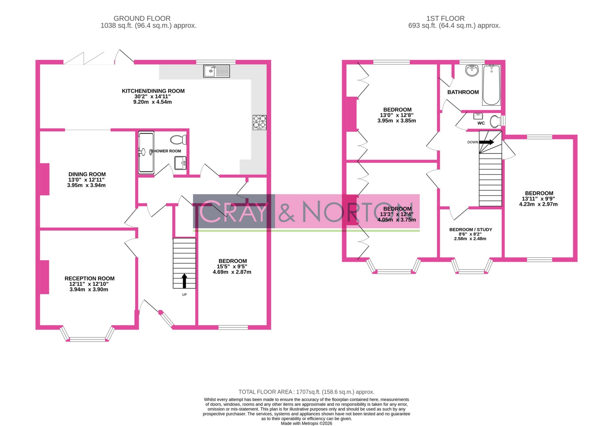 Stafford Road, Croydon floorplan
