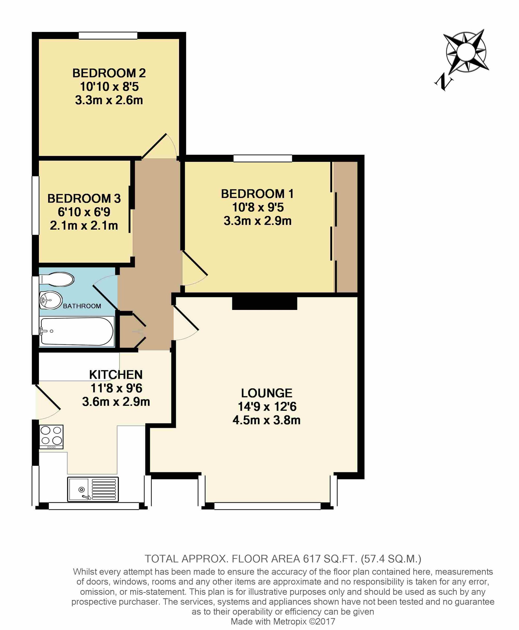 12 Ashley Park Road, York floorplan