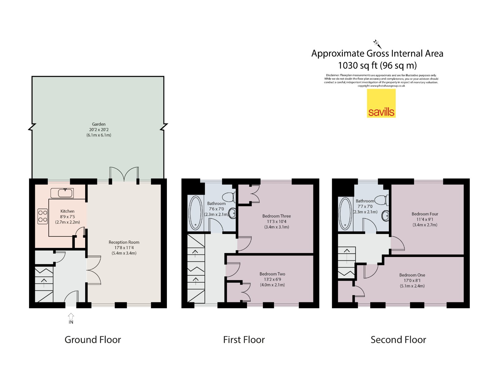 1, Anchor Terrace, London floorplan