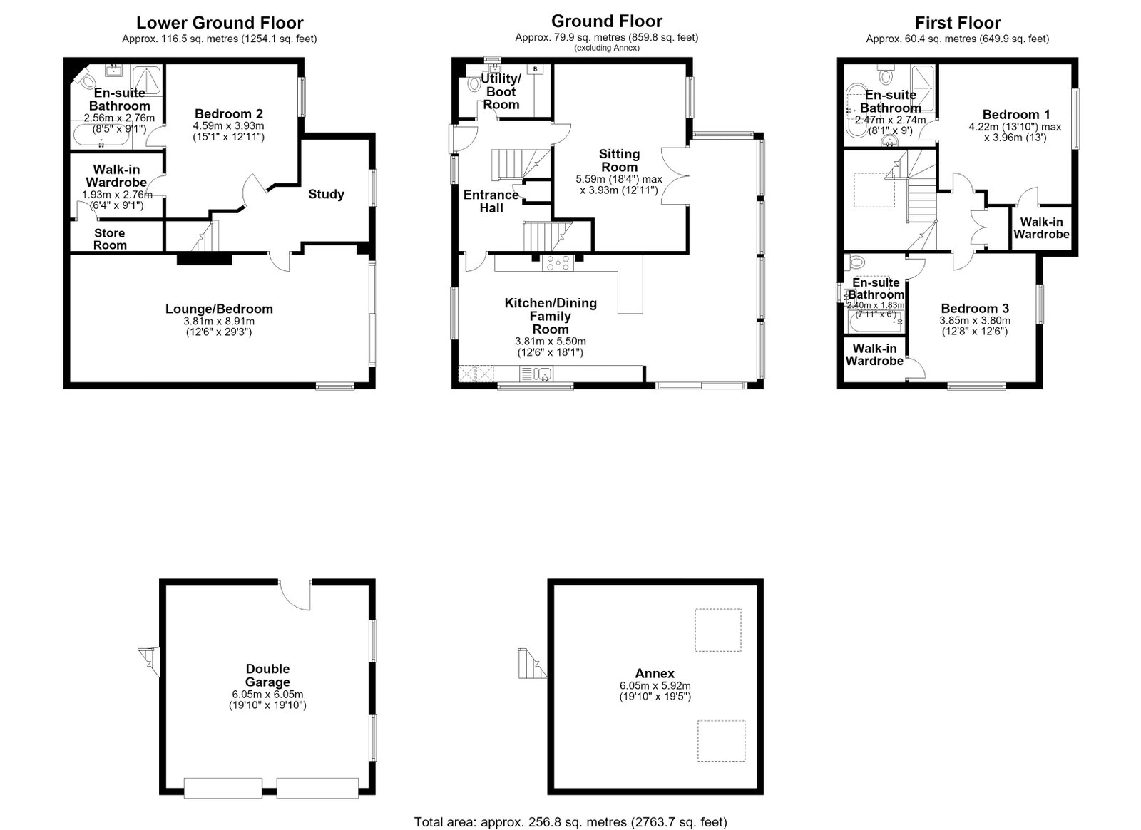 The Slad, Longhope floorplan