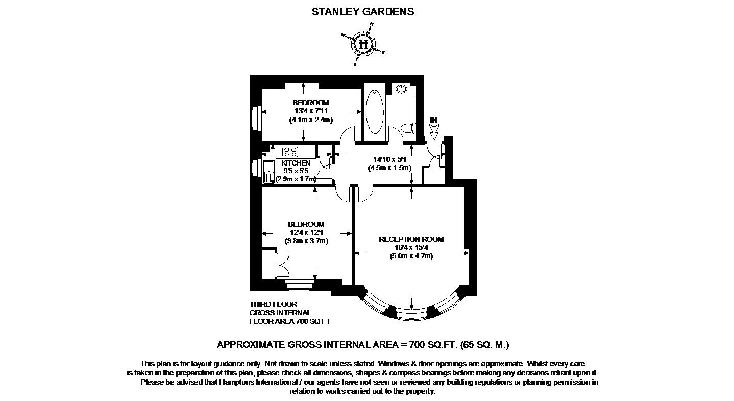 2 Bedrooms Flat to rent in Stanley Gardens, London W11