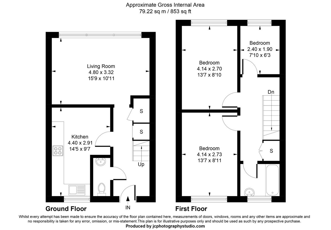 9, Sandy Drive, Feltham floorplan