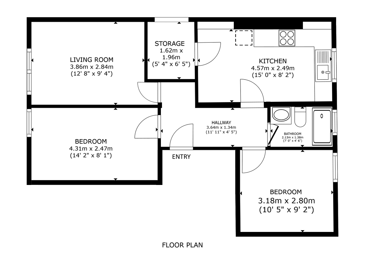 31a, Forth Crescent, Stirling floorplan