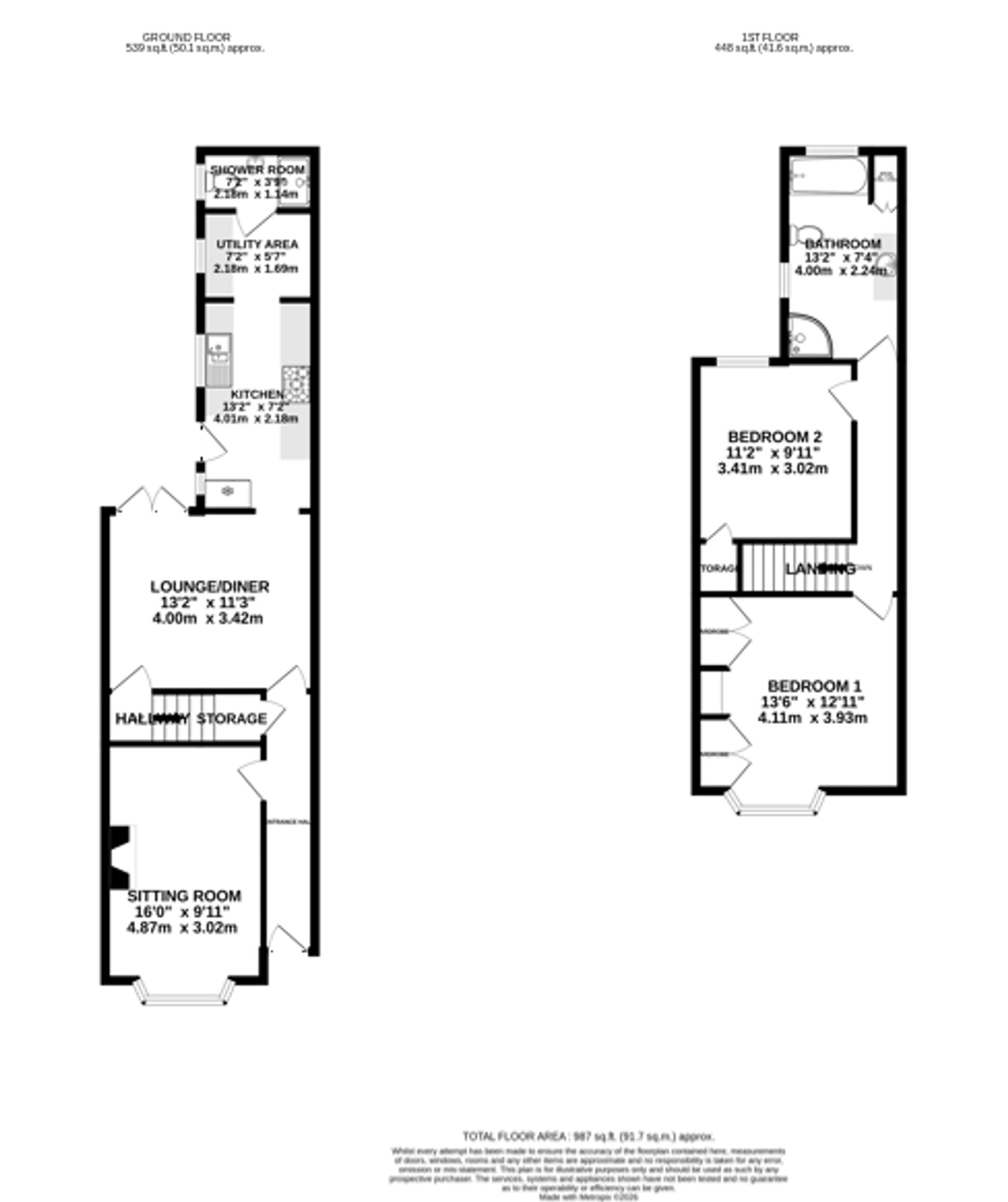 127 Barclay Street, Leicester floorplan
