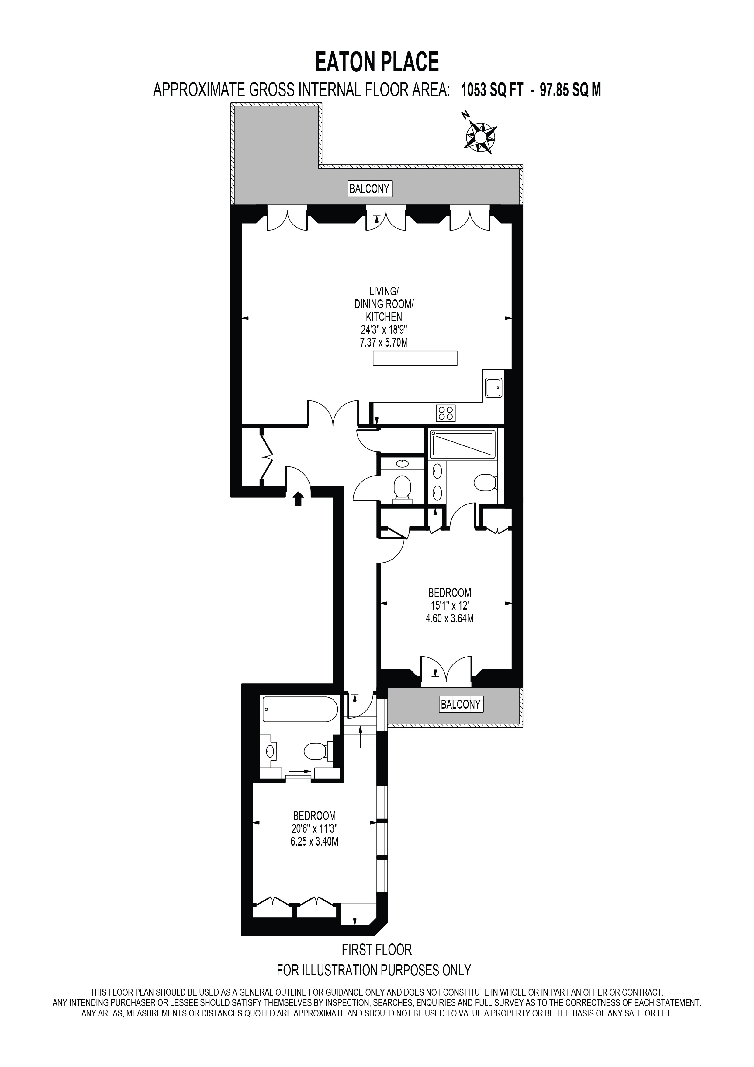 95EP floorplan
