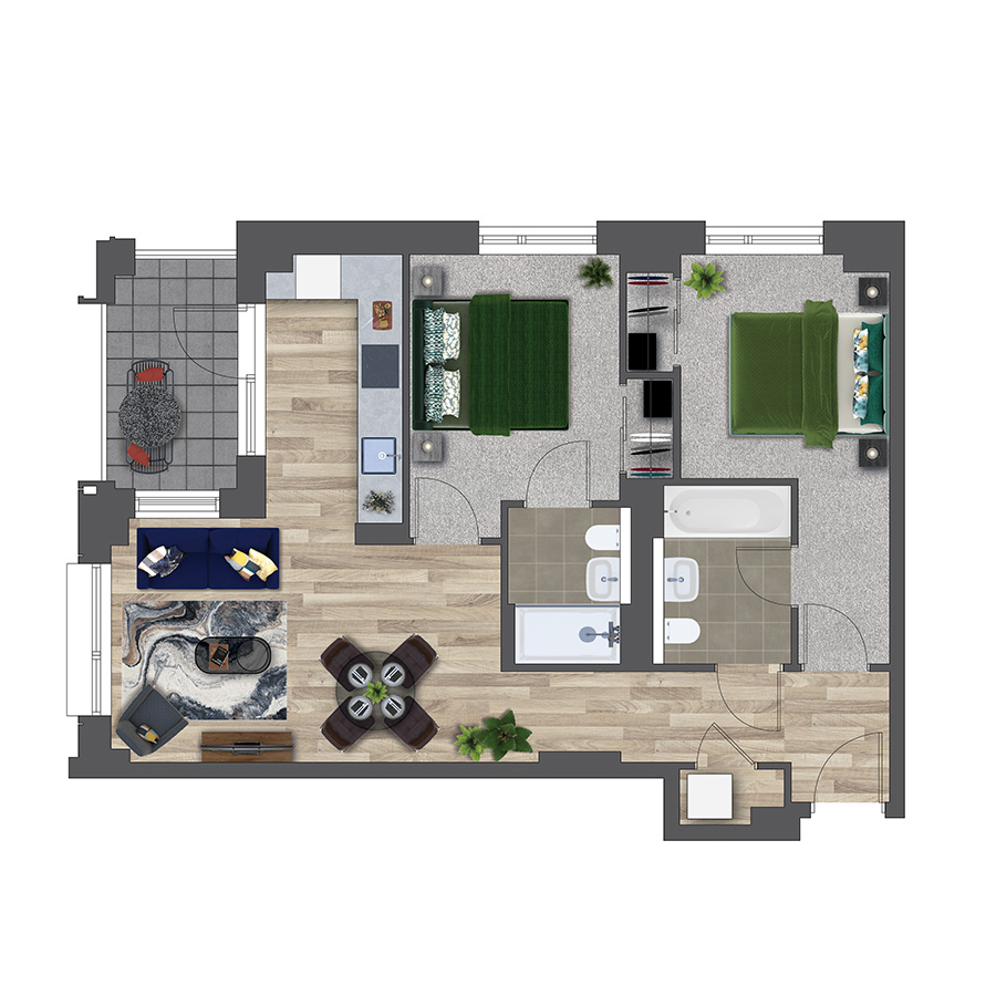 1 Marketfield Way, Redhill floorplan