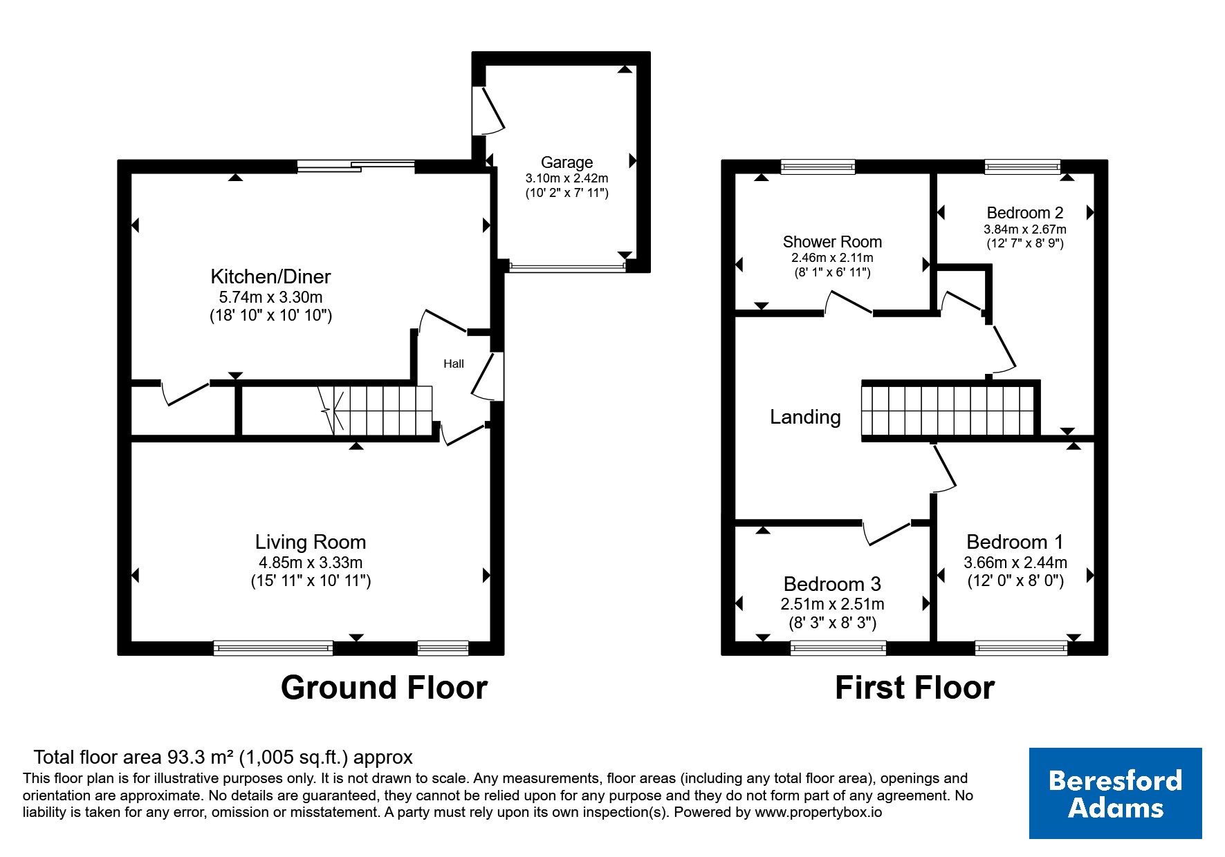 6, Bickerton Drive, Wrexham floorplan