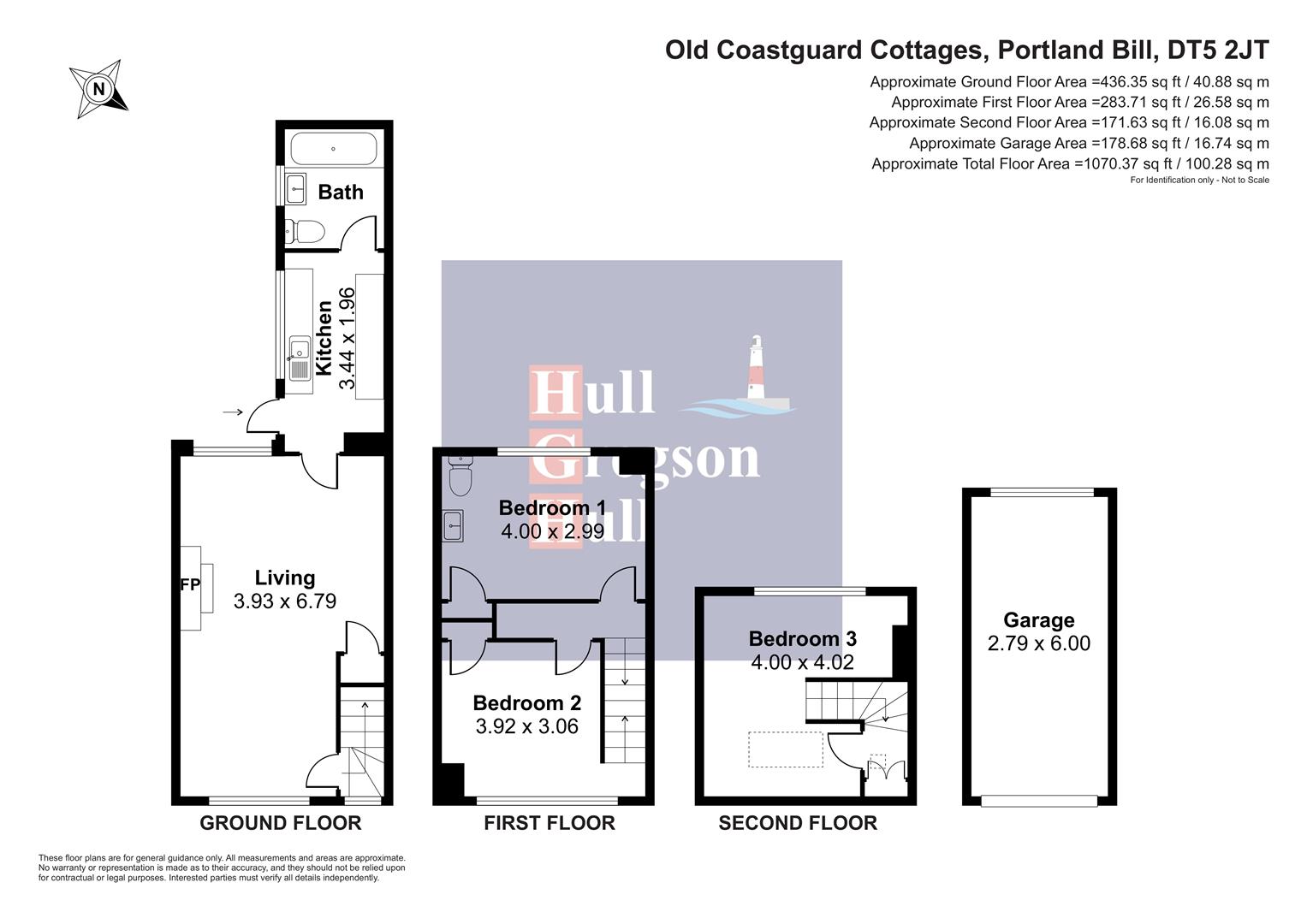 6, Old Coastguard Cottage, Portland floorplan