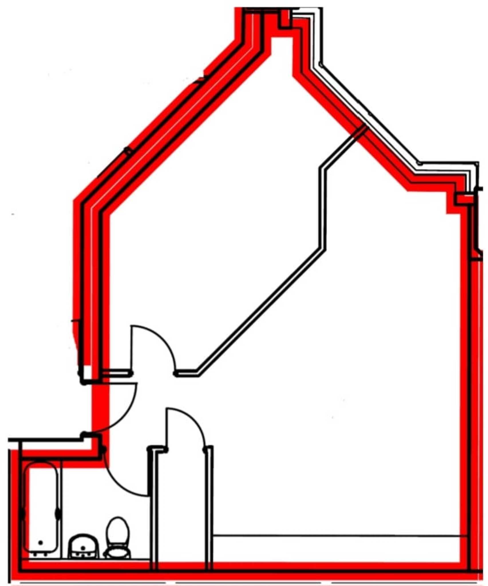 Apartment 501 Metropolitan House, Edgbaston, Birmingham floorplan