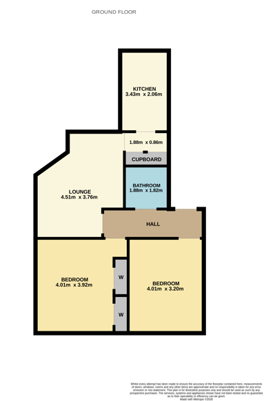 1d, Churchill Place, Dundee floorplan